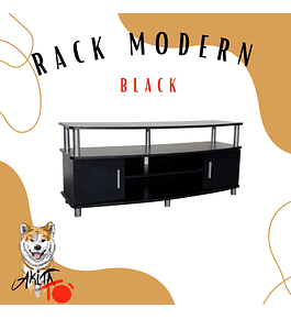 Rack Modern Black