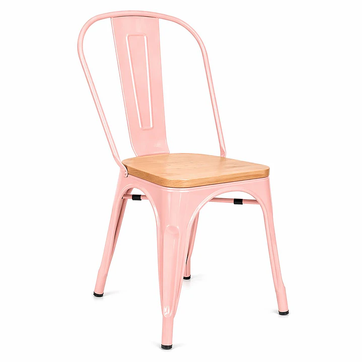 Silla Tolix Madera  6