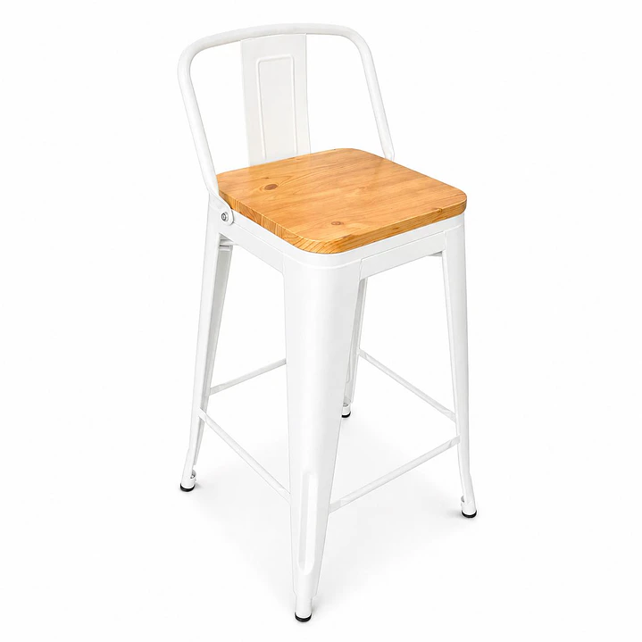 Taburete Tolix Madera 2