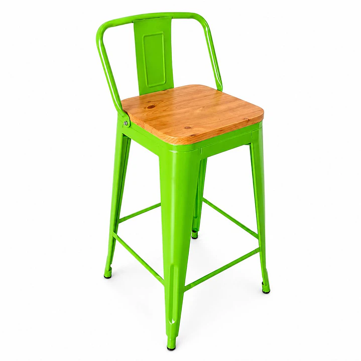 Taburete Tolix Madera 8