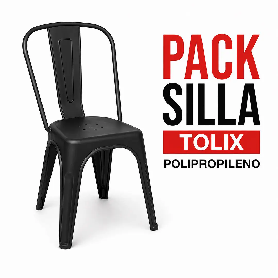 PACK silla tolix polipropileno  1