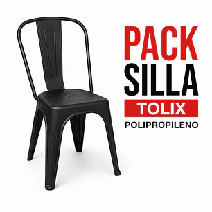 PACK silla tolix polipropileno 