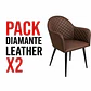 PACK Silla Diamante Leather (2 Sillas Diamante leather) - Miniatura 1