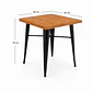 Mesa Tolix  madera  - Miniatura 2