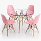 Comedor Argentina (Mesa Redonda Vidrio + Silla Eames) - Miniatura 4