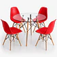 Comedor Argentina (Mesa Redonda Vidrio + Silla Eames) - Miniatura 5