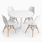 Comedor Bahamas (Mesa tulip + Sillas eames) - Miniatura 1
