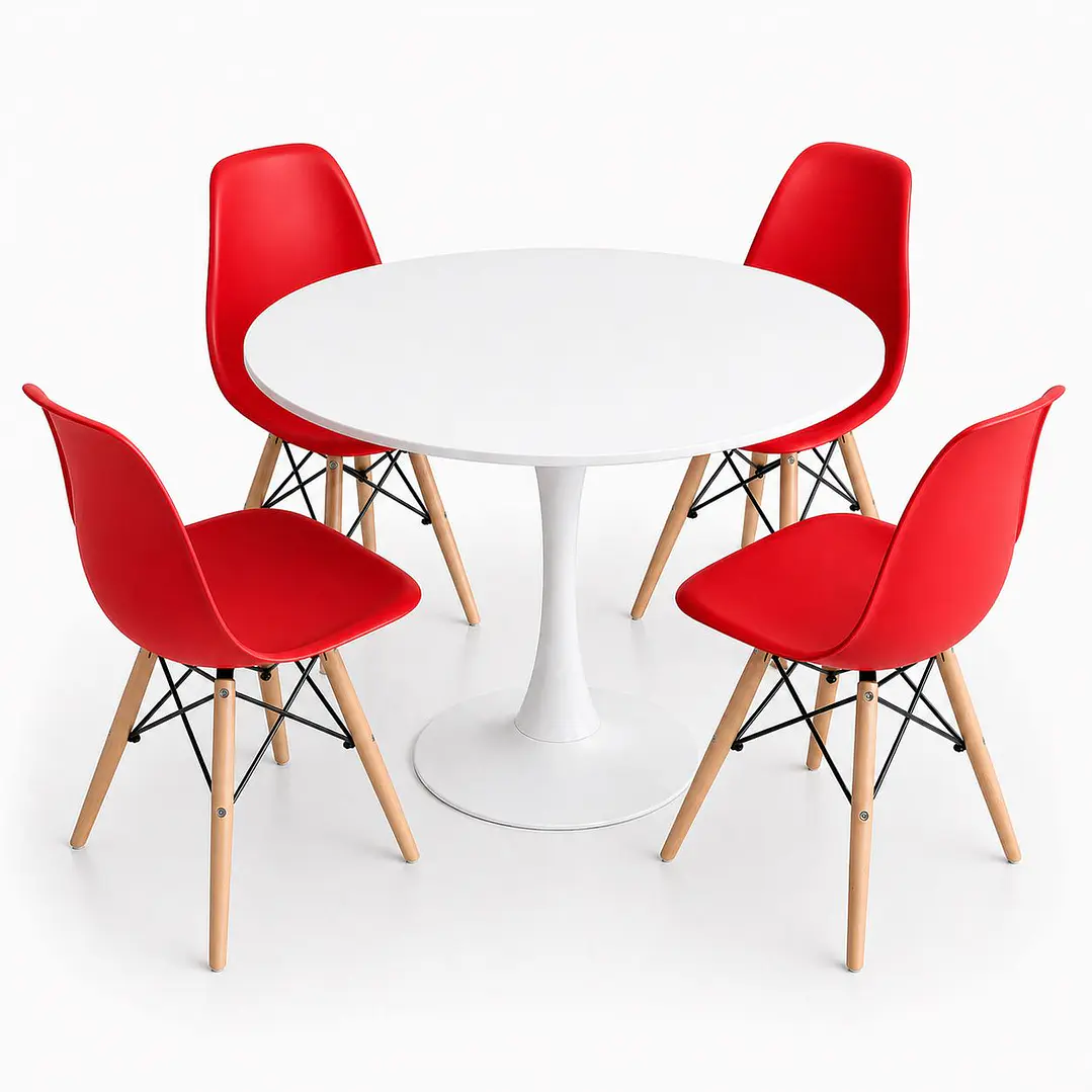 Comedor Bahamas (Mesa tulip + Sillas eames) 6