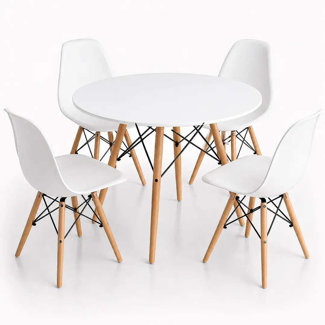 Comedor Eames Classic (Sillas Eames+ Mesa Eames Melamina) 2