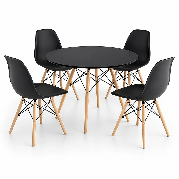 Comedor Eames Classic (Sillas Eames+ Mesa Eames Melamina) 1