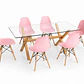 Comedor Francia (Mesa Vidrio 140x90 + Silla Eames)  - Miniatura 12