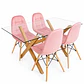 Comedor Pekín (Mesa Vidrio 140x90 + Silla Buckle) - Miniatura 4