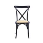 Silla Crossback Madera y Rattan - Miniatura 6