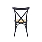 Silla Crossback Madera y Rattan - Miniatura 8