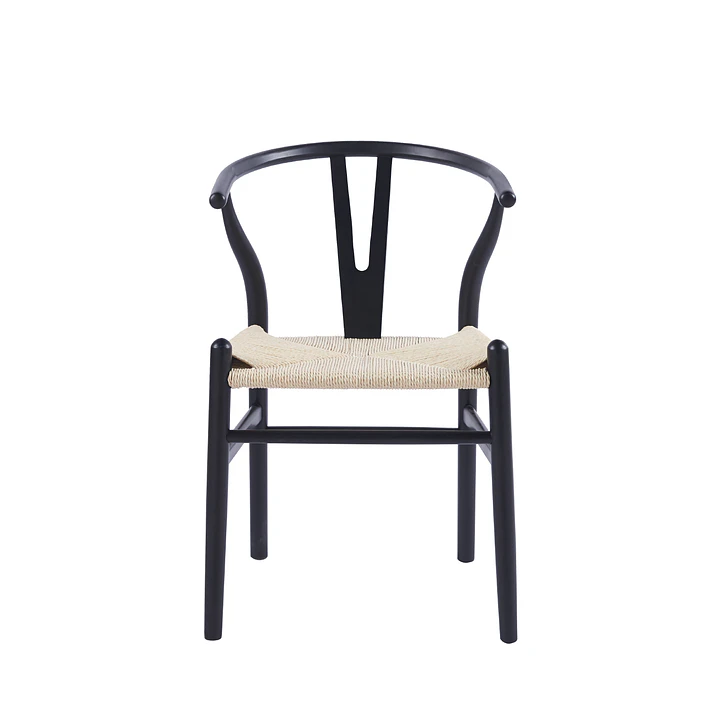 Silla Wishbone Madera e Hilo de cuerda  5