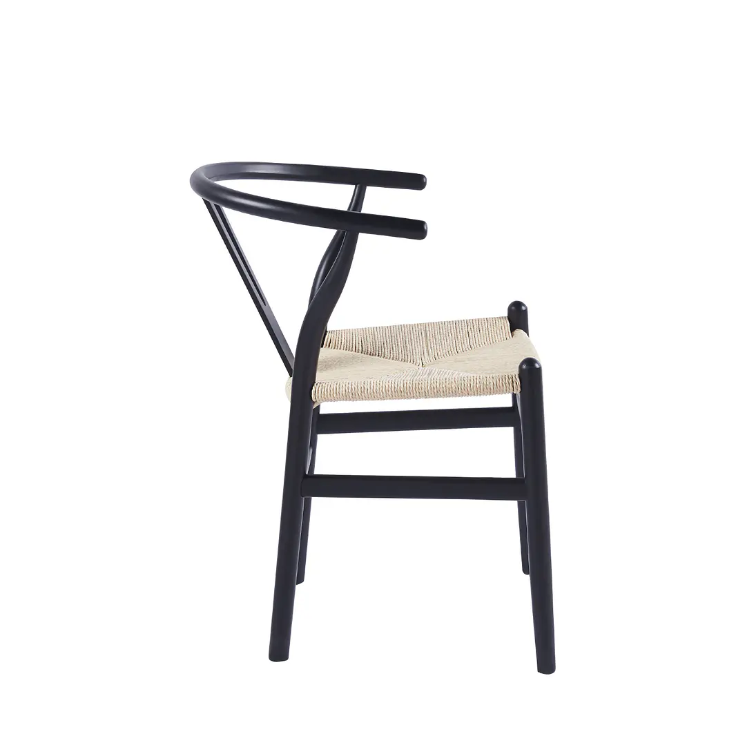 Silla Wishbone Madera e Hilo de cuerda  6