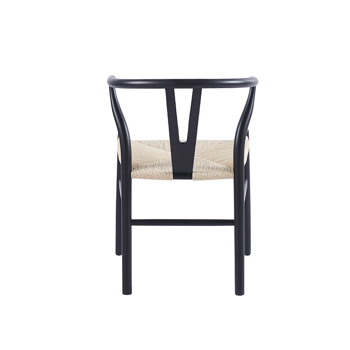 Silla Wishbone Madera e Hilo de cuerda  8