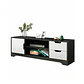 Rack de TV o Buffet con Cajones Night Black - Miniatura 2