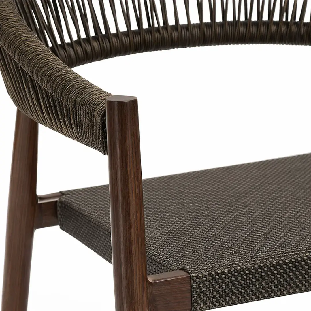 Silla de Terraza Douce - Aluminio y Rattan 4