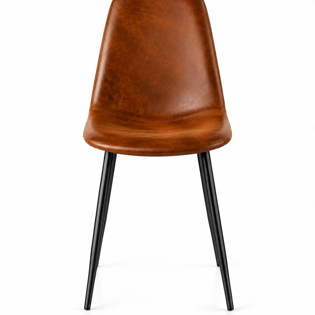 Silla spoon eco cuero 1