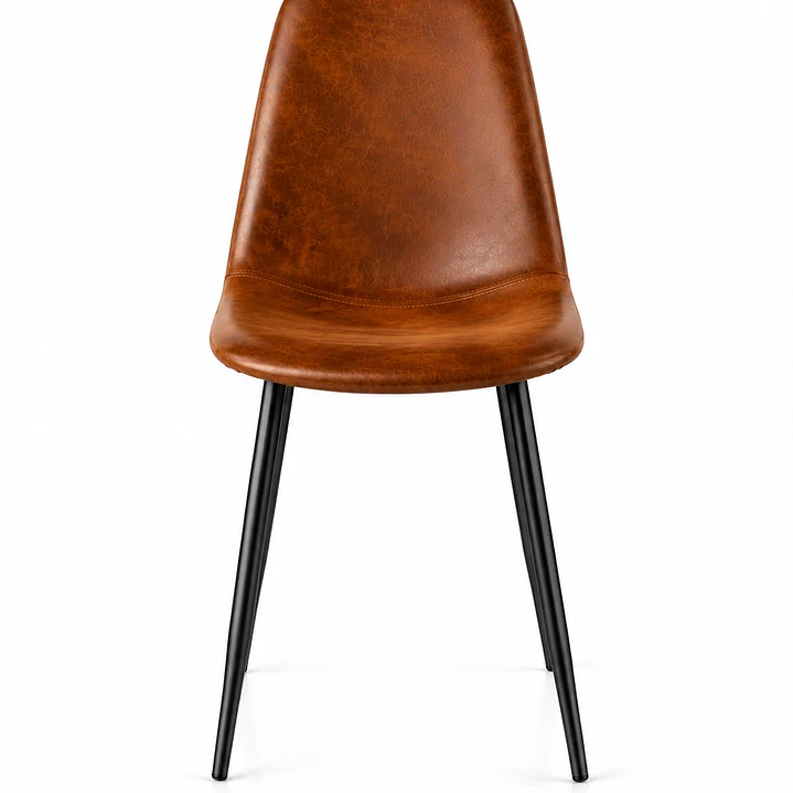 Silla spoon eco cuero 1