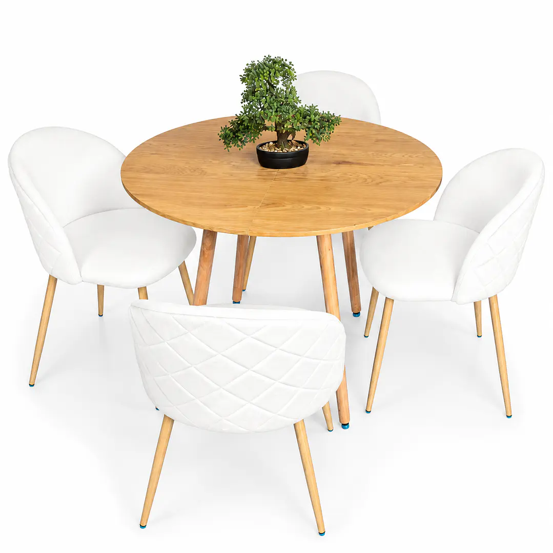 Comedor Budapest (Mesa extensible + Silla bread madera) 2