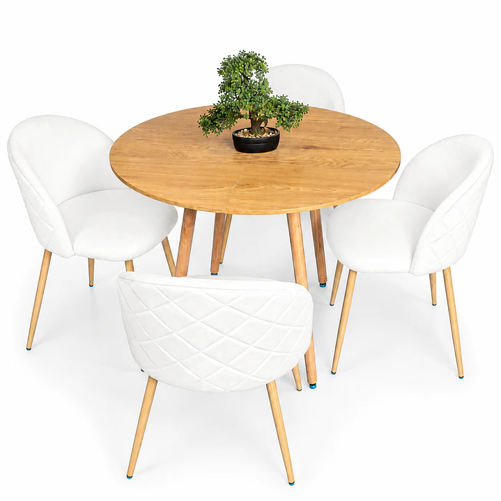 Comedor Budapest (Mesa extensible + Silla bread madera) 2