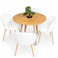 Comedor Budapest (Mesa extensible + Silla bread madera) - Miniatura 2