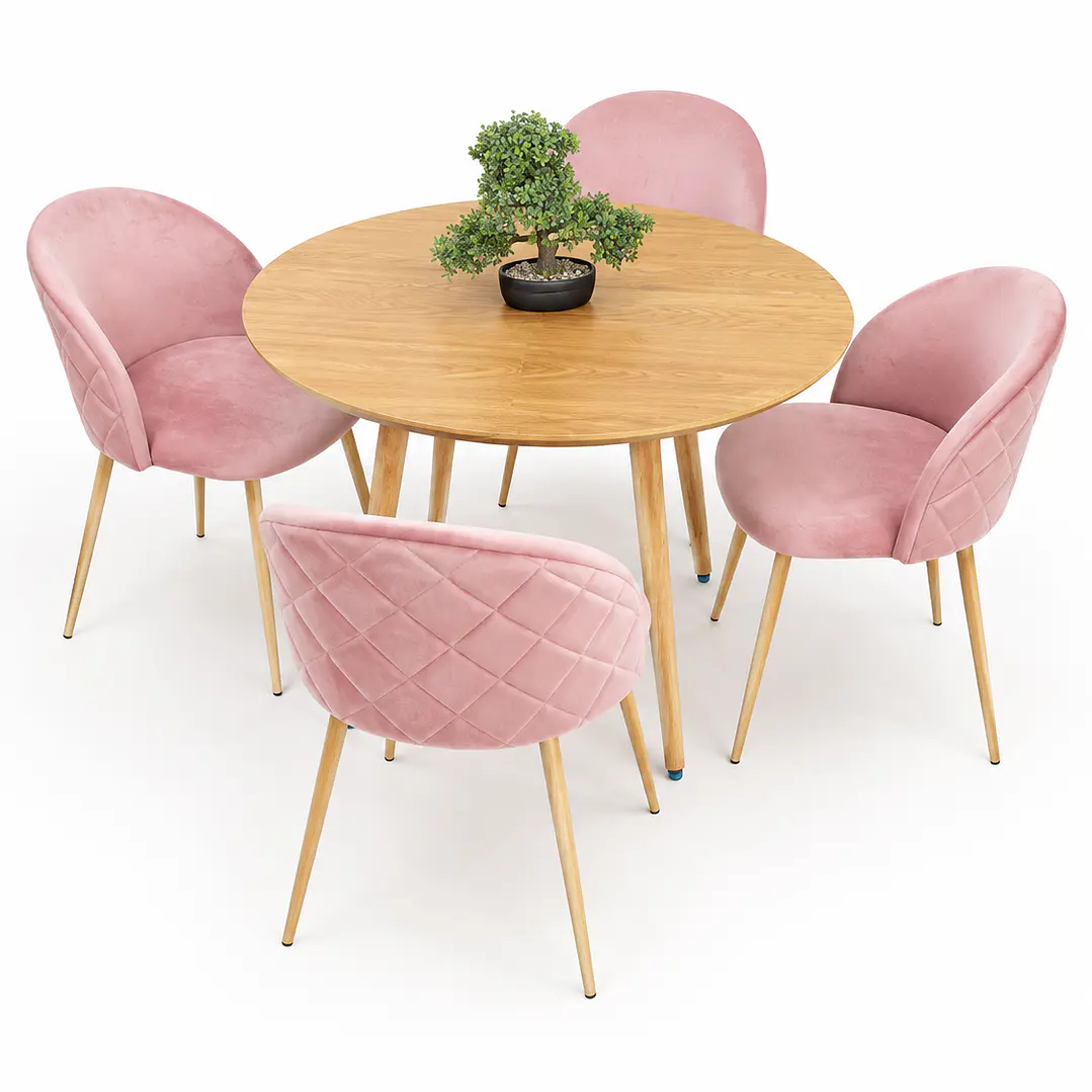 Comedor Budapest (Mesa extensible + Silla bread madera) 3