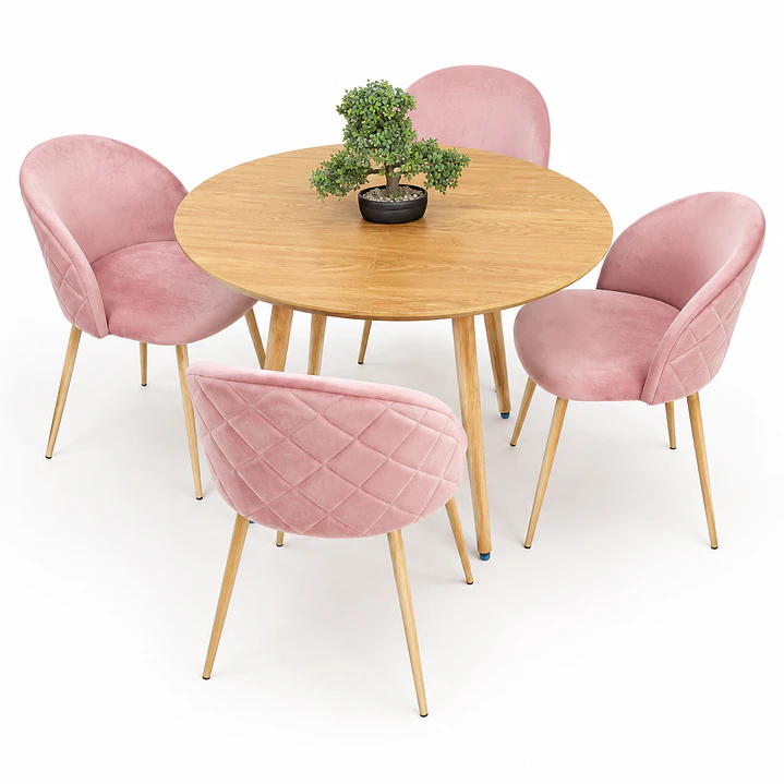 Comedor Budapest (Mesa extensible + Silla bread madera) 3