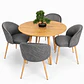 Comedor Budapest (Mesa extensible + Silla bread madera) - Miniatura 6