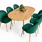 Comedor Budapest (Mesa extensible + Silla bread madera) - Miniatura 12