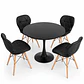 Comedor Surinam (MesaTulip + Sillas Radar) - Miniatura 1