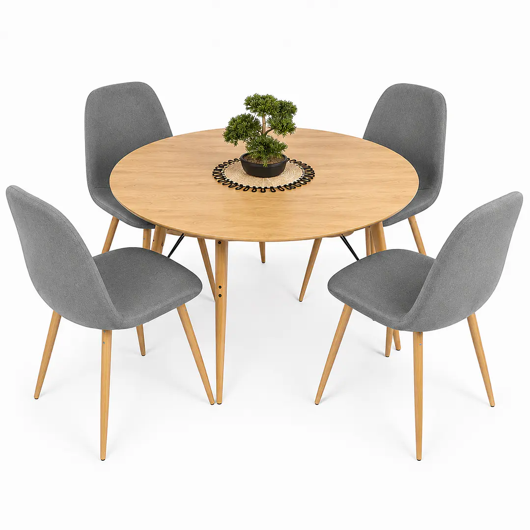 Comedor Hawaii (Mesa Maui + SIlla Scoop Wood) 1