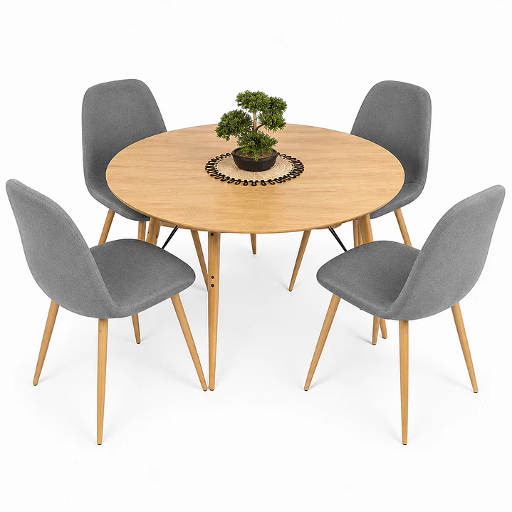 Comedor Hawaii (Mesa Maui + SIlla Scoop Wood) 1