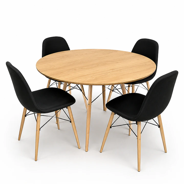 Comedor Hawaii (Mesa Maui + SIlla Scoop Wood) 2