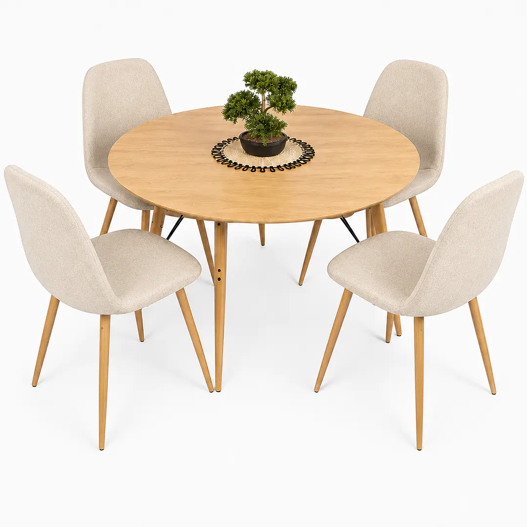 Comedor Hawaii (Mesa Maui + SIlla Scoop Wood) 3