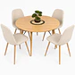 Comedor Hawaii (Mesa Maui + SIlla Scoop Wood) - Miniatura 3