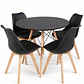 Comedor Guatemala (Mesa Eames redonda  + 4 Silla Oak) - Miniatura 2