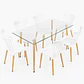 Comedor Madrid (Mesa vidrio 120x80 + silla windsor) - Miniatura 5