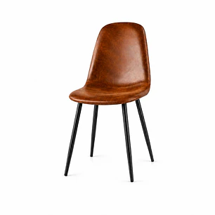 Silla spoon eco cuero