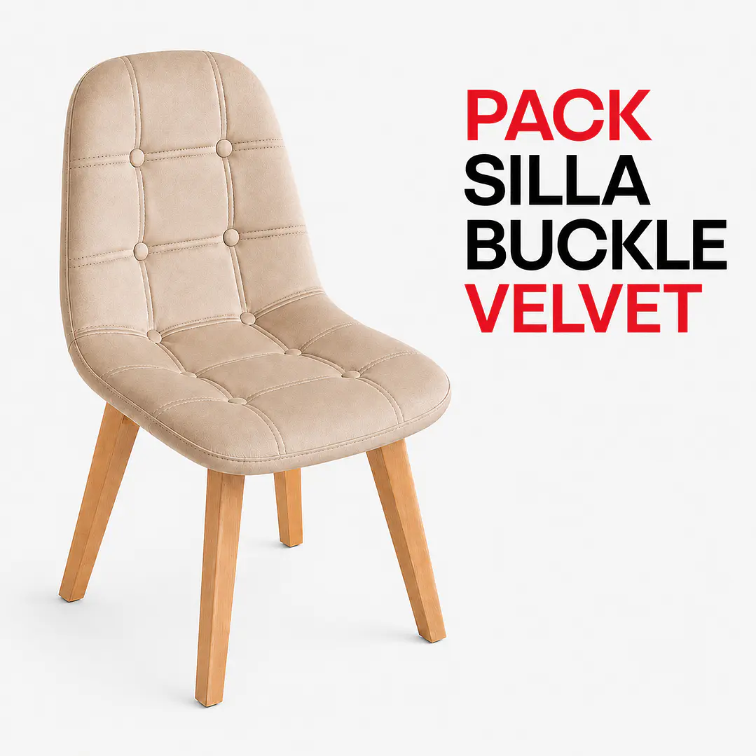 PACK Silla Buckle Velvet 1
