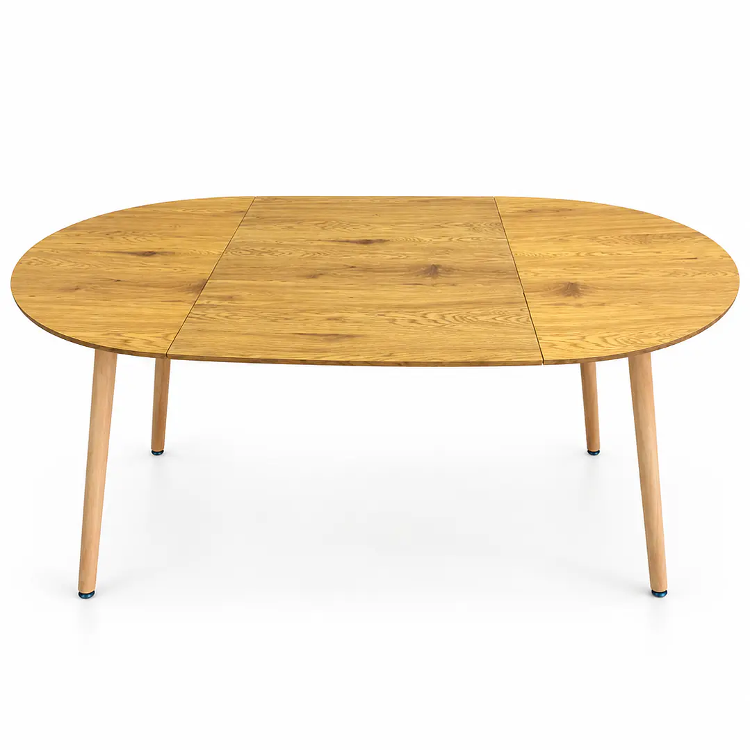 Mesa Extensible Melamina Madera  2