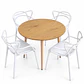 Comedor Serbia (Mesa extensible + Silla Master) - Miniatura 1