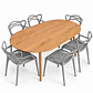 Comedor Serbia (Mesa extensible + Silla Master) - Miniatura 6