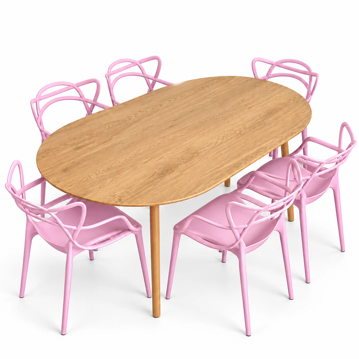 Comedor Serbia (Mesa extensible + Silla Master) 7