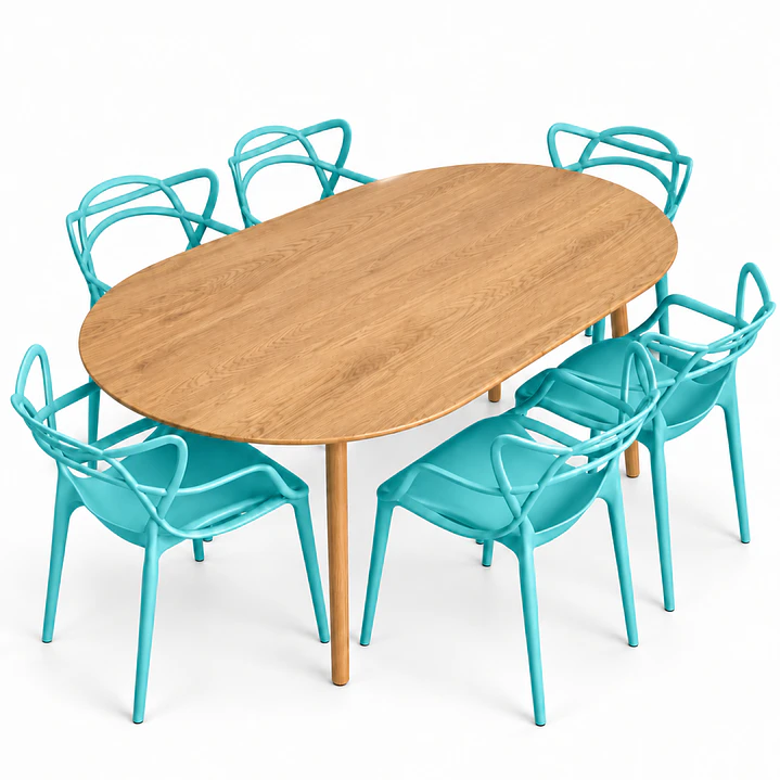 Comedor Serbia (Mesa extensible + Silla Master) 8
