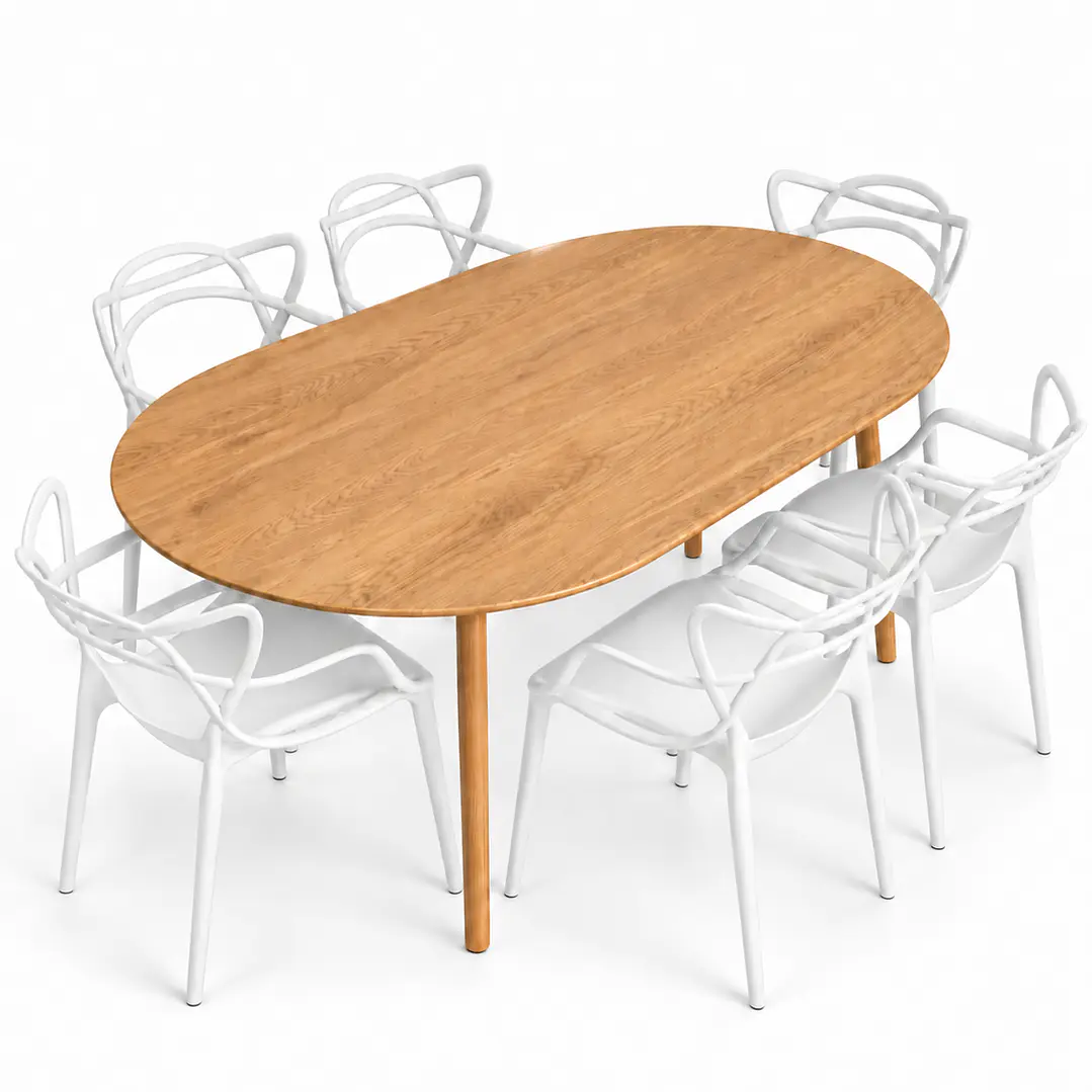 Comedor Serbia (Mesa extensible + Silla Master) 9