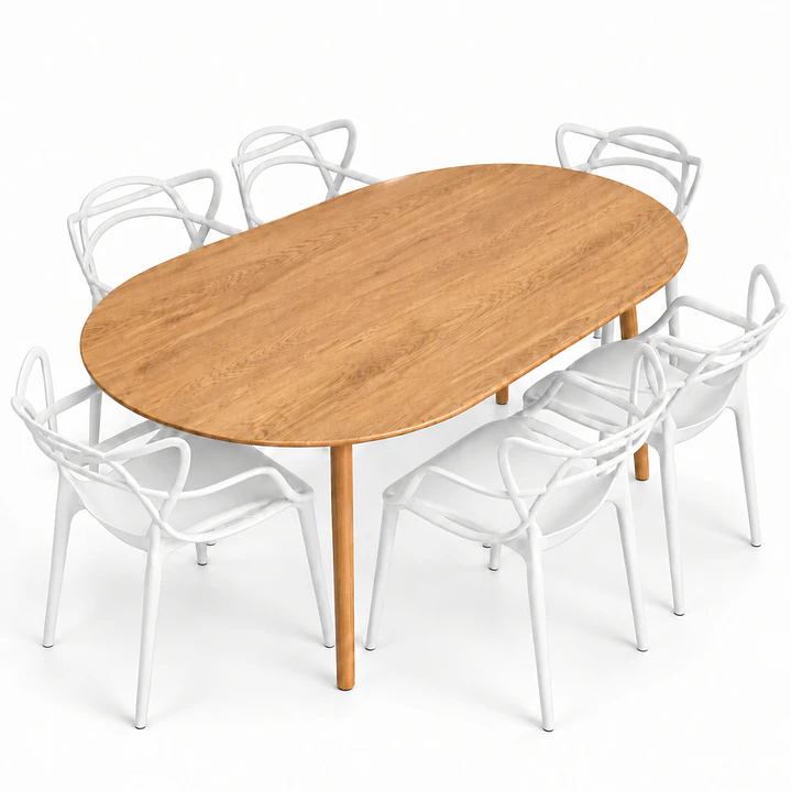 Comedor Serbia (Mesa extensible + Silla Master) 9
