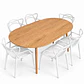 Comedor Serbia (Mesa extensible + Silla Master) - Miniatura 9